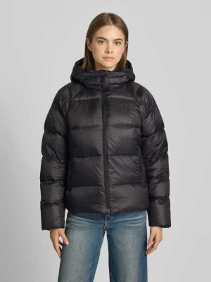 Kurtka puchowa z wyhaftowanym logo model 'HYDRENALITE CITY DOWN' The North Face Czarny