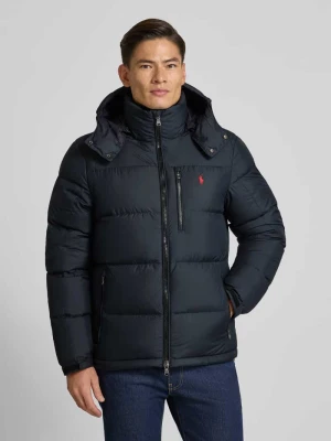 Kurtka puchowa z wyhaftowanym logo Polo Ralph Lauren
