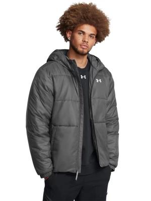 Kurtka puchowa z wypełnieniem syntetycznym męska Under Armour Lw Insulated Jacket - szara