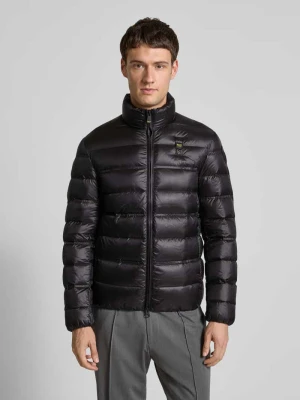 Kurtka puchowa z zamkiem błyskawicznym dwustronnym model ‘BELMONT’ Blauer Usa