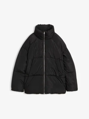 Kurtka puffer BonPrix czarny