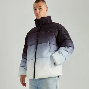 Kurtka puffer z efektem ombre House