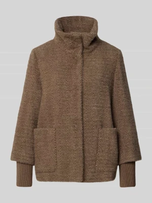 Kurtka regular fit z Teddyfleece / sztucznego futra ze stójką s.Oliver