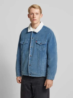Kurtka Sherpa o kroju relaxed fit z kołnierzykiem typu kent Levi's®