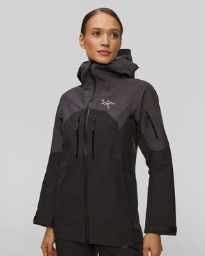 Kurtka Skiturowa Damska Arcteryx Rush Jacket Czarno-szara