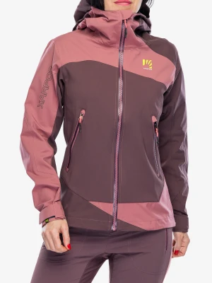 Kurtka skiturowa damska Karpos Marmolada Jacket - huckleberry/deco rose