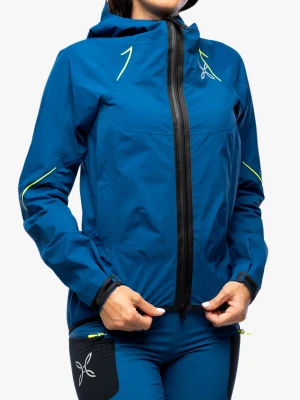 Kurtka skiturowa damska Montura Magic 2.0 Jacket - deep blue/yellow fluo