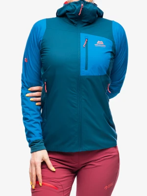 Kurtka skiturowa damska Mountain Equipment Switch Pro Hooded Jacket - majolica blue/mykonos blue