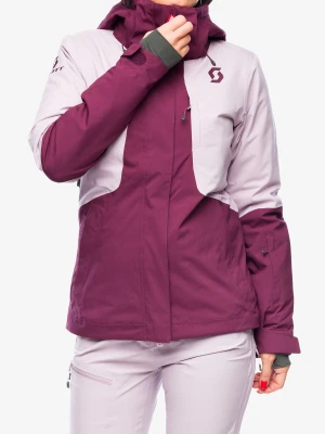 Kurtka skiturowa damska SCOTT Ultimate Dryo 10 Jacket - wild red/cloud pink