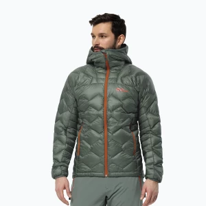 Kurtka skiturowa męska Jack Wolfskin Alpspitze Down Hoody hedge green