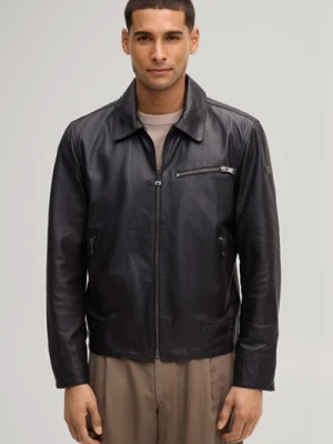 Kurtka skórzana Aleks w kolorze ciemnobrązowym Joop