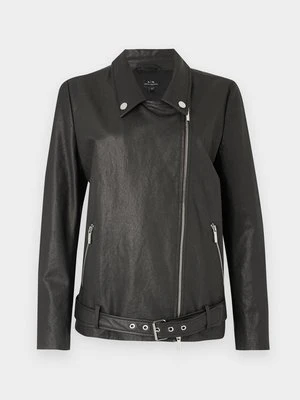 Kurtka skórzana Armani Exchange