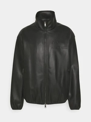 Kurtka skórzana Armani Exchange