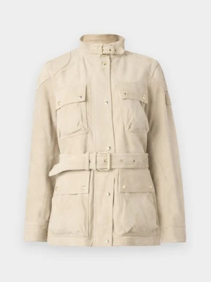 Kurtka skórzana Belstaff piaskowy