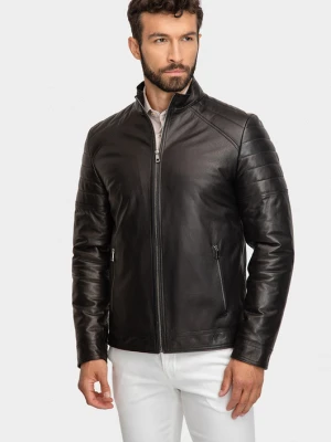 Kurtka skórzana BERTINI 01041B90GSA Giacomo Conti