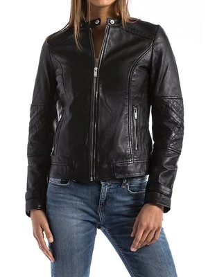 Kurtka skórzana Blue Wellford