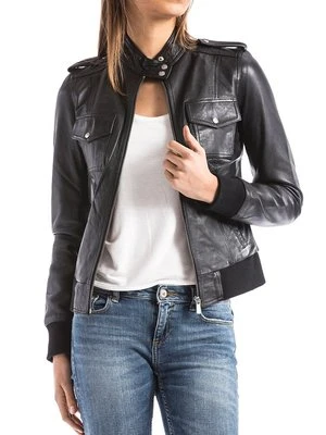 Kurtka skórzana Blue Wellford