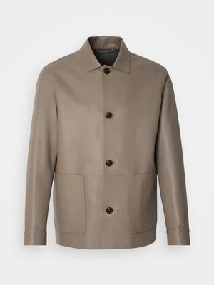 Kurtka skórzana Boss