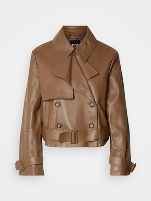 Kurtka skórzana Boss