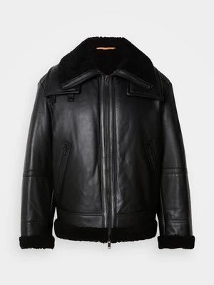 Kurtka skórzana Boss
