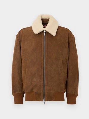 Kurtka skórzana Boss