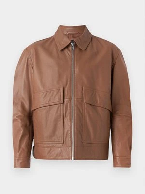 Kurtka skórzana Boss