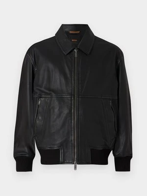 Kurtka skórzana Boss