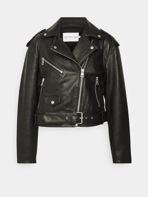 Kurtka skórzana Calvin Klein Jeans