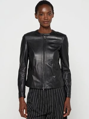 Kurtka skórzana Emporio Armani