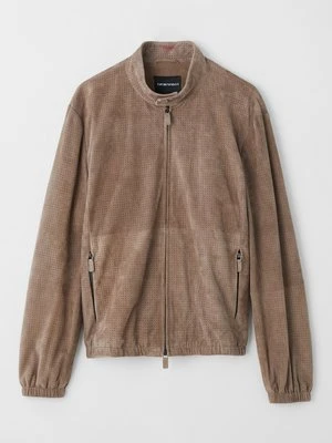 Kurtka skórzana Emporio Armani
