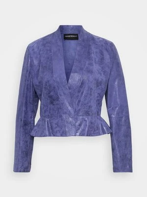 Kurtka skórzana Emporio Armani