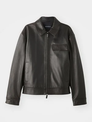 Kurtka skórzana Emporio Armani