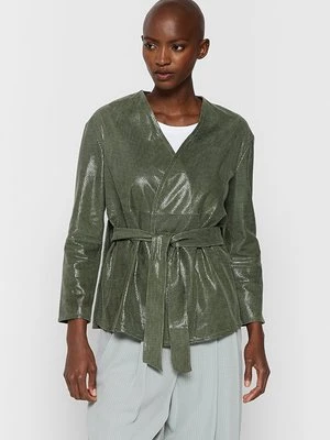 Kurtka skórzana Emporio Armani