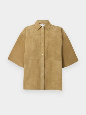 Kurtka skórzana Filippa K khaki