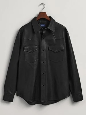 Kurtka skórzana Gant