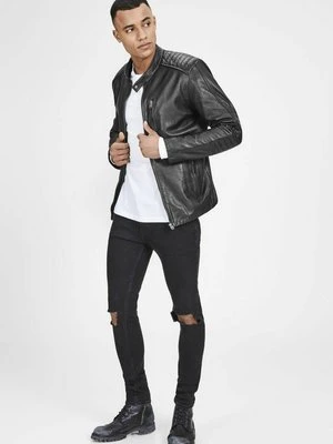 Kurtka skórzana jack & jones