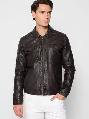 Kurtka skórzana Le Temps Des Cerises