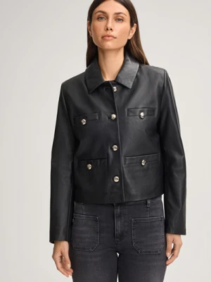 Kurtka skórzana Lia w kolorze czarnym Joop