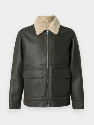 Kurtka skórzana Maison Kitsuné