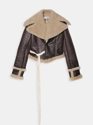 Kurtka skórzana MM6 Maison Margiela
