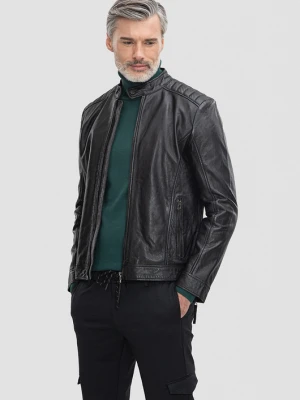 Kurtka skórzana PATRIZIO 01012A90GSA Giacomo Conti