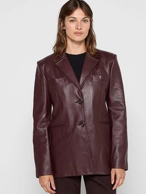 Kurtka skórzana pinko