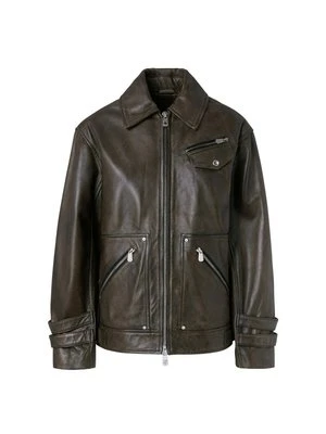 Kurtka skórzana pinko