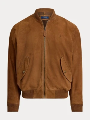 Kurtka skórzana Polo Ralph Lauren brązowy