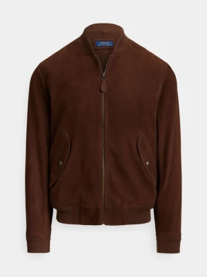 Kurtka skórzana Polo Ralph Lauren jasny brąz