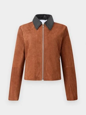 Kurtka skórzana Samsøe Samsøe