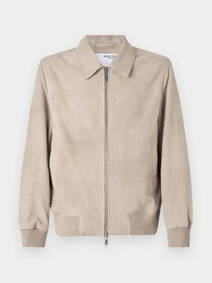 Kurtka skórzana Selected Homme