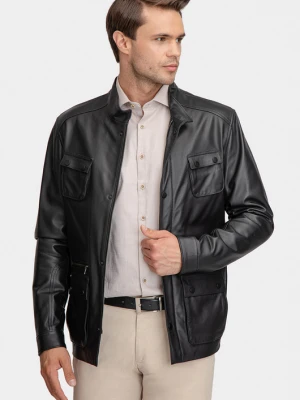 Kurtka skórzana SERAFINO SKCS000071 Giacomo Conti