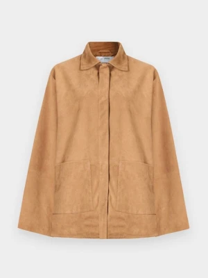 Kurtka skórzana Stylein taupe
