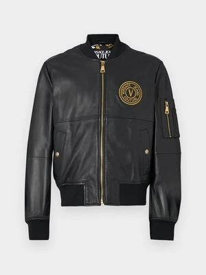 Kurtka skórzana Versace Jeans Couture